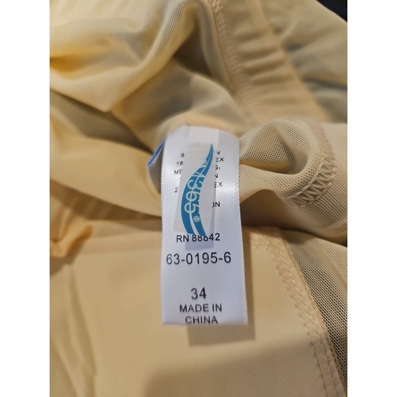 Swim 365 Women Dark Blue One Piece Swim Dress Suit Swimwear Plus Size 34 - Picture 5 of 8